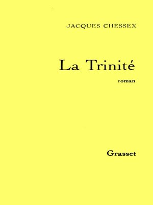 cover image of La trinité